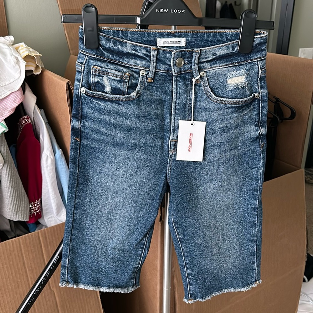 Denim Shorts Bermuda